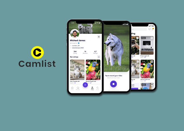 Camlist - The Pet Video Marketplace Raises $1.3 Million Pre-seed Funding