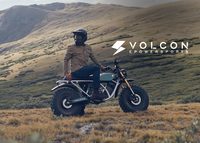 Volcon Grunt 2022, Electric Bike With Wide and Soft Tires