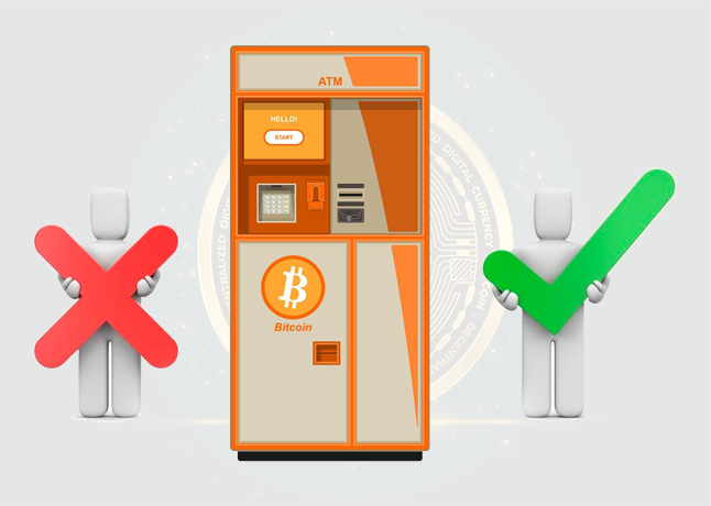 Test Out the Benefits and Disadvantages of a Bitcoin ATM!