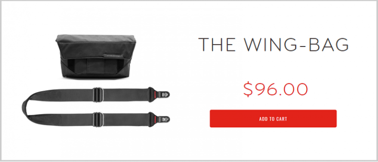 peak design wing bag peak design wing bag